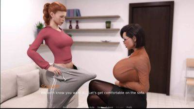 Hot MILF Scarlet Fucks Nun to Get Pregnant - Big Tits & Hentai 3D Sex - xxxfiles.com - South Africa