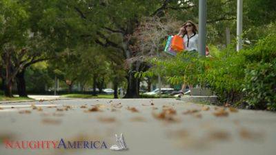 Selina Bentz - Selina Bentz meets stranger and fucks his big black cock - sexu.com