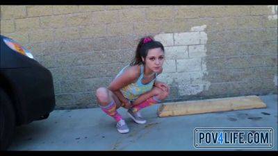 Tiny Teen I Met At The Arcade And Fucked - sexu.com