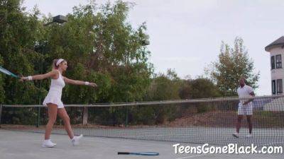 Nasty female willingly has first thick penis - sexu.com