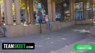 Povlife - xxx with a huge boobed, curvaceous tattooed blonde stunner (Emma Mae) - sexu.com