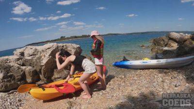 Kayaking To A Remote Adriatic Island Matty Josie On Vacation Hiking Nude Outdoors Tribal Instincts - hotmovs.com