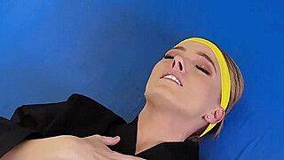 Judo then hot titty fucking of slutty housewife - ah-me.com