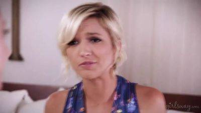 Angela White - Serena Blair - Lesbian babe wake up from ! # Serena Blair and Angela White - sexu.com - Usa