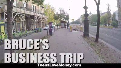 Gina Gerson - Teenslovemoney - russian beauty (Gina Gerson) fucks stranger for currency - sexu.com - Russia