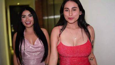 Hot Colombian Sluts Jenifer Play & AlejandraPalacios Suck and Fuck for Cash in Medellin - Big Tits, Big Ass, Blowjob - veryfreeporn.com - Colombia