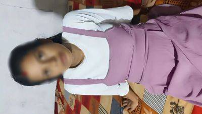 Bihari School Girl 18+ Fucks Teacher While Reading Book - Desi Blowjob & Cowgirl Action - porntry.com - India