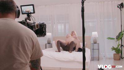 Busty Blonde Bibi Bugatti Shows Her Naughty Side On Cam - txxx.com