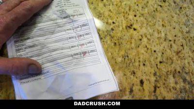 Dadcrush - smacking my tramp stepdaughter (Arielle Faye) - sexu.com