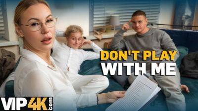 VIP4K. MILF teacher plays a game with 2 students - txxx.com - Russia