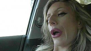 Steve Rickz - Big tits trans hitchhiker wants to fuck - ah-me.com