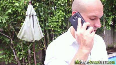 Young babysitter facial cumshot - sexu.com