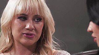 Jessica Ryan - Milf fingers stepdaughter after spanking - ah-me.com