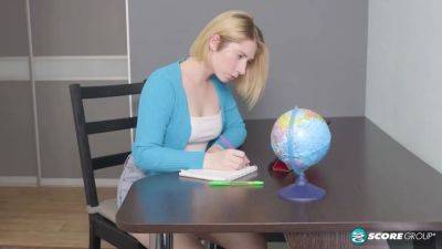 Teen Mila Pie Gives You a Piece of Her Moist, Pink Pussy Pie - sexu.com