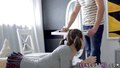 Tiny Teen slut rails pecker - sexu.com