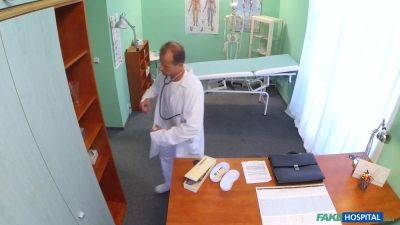 Doctor creampies a hot blonda milf in his surgery - faux health center - sexu.com