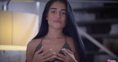 Hot Russian teen gets a hardcore mix-up with a hot blowjob and creampie - sexu.com - Russia