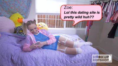 Zoe Parker - Zoe Parker gets her pretty pussy pounded hard and takes a cum load on her pretty face - sexu.com