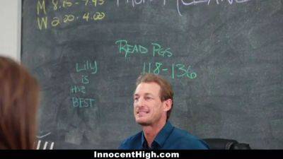 Innocenthigh- (Lily Jordan) tricked into hardcore teacher - sexu.com - Jordan