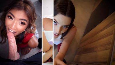 Big Ass step daughter arched over for stepfather's sheer pleasure - sexu.com