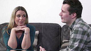 SEXY MOMMA - Maisie is satisfying her step-daughter's boy toy - ah-me.com