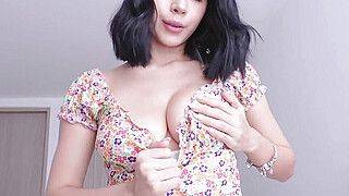 JOI Hojastra cornuda pide probar mi BBC y darme su cremoso coño rosa - ah-me.com