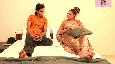 Dick Long In After A Long Time Desi Bhabhi Quenched Her Thirst By Fucking With Her Stepbrother-in-laws Long Dick - desi-porntube.com - India