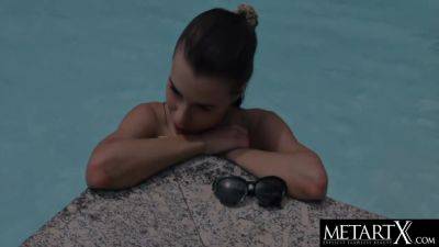 Hot Naked Pool Girl Dripping Wet As She Masturbates To An Orgasm 11 Min With Valeria A And Wet Girl - hotmovs.com