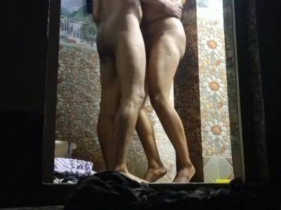 Stepsister-in-law Was Taking A Bath In The Bathroom When Jiju Grabbed Her From Behind And Started Leaving Loudly - desi-porntube.com - India