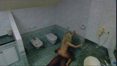 Miss Mandy Waits in the Shower for Nico and His Big Black Cock - Private Porn Sex Videos - hotmovs.com