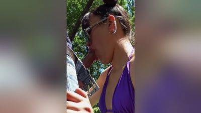 Real Behind The Outdoor Deepthroat Blowjob - desi-porntube.com - India