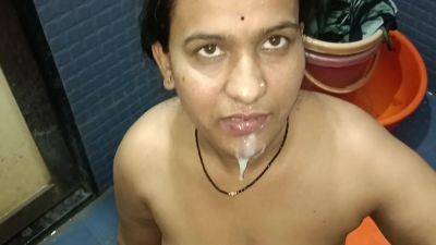 Cum In Mouth Completion And Cum On Ass And Face Completion - desi-porntube.com - India