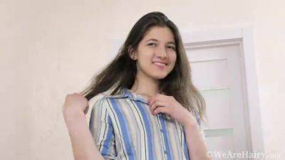 Dennis masturbates with her toy after ironing - WeAreHairy - hotmovs.com