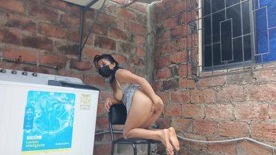 Verified Amateurs And Mi Vecina In My Slutty Neighbor In The Yard Showing Her Pussy - Under Her Dress - hclips.com