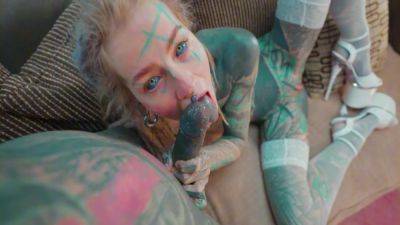 Lily Lu And Nikolaz Zpageti - Hard Anal Fuck For Tattooed Girl - Balls Deep Assfuck For Goth Slut - Atm, Facial 10 Min - hclips.com