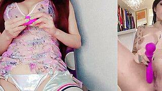 Karely Ruiz masturbating, fucking and sucking hot cock - ah-me.com