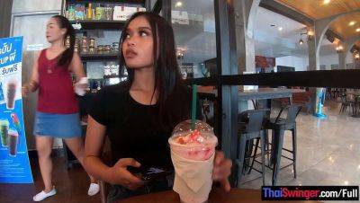 Hot Asian teen with big ass fucks in Starbucks POV amateur sex - xxxfiles.com