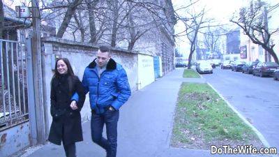 Cuckold Offers Help as Another Man Pounds His Hot Wife Nomi Melone - sexu.com