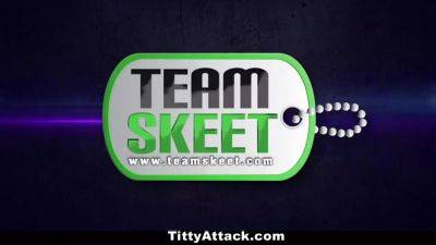 Tittie - latin (Ada Sanchez) with enormous juggs gets banged - sexu.com