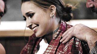 Seth Gamble - Charles Dera - Laney Grey - Teen is turned on by neighbors big dicks - ah-me.com