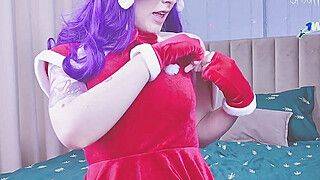 Best Sex - Misato Katsuragi wants to give you the ultimate Christmas introduce - a creampie in her pussy! - ah-me.com