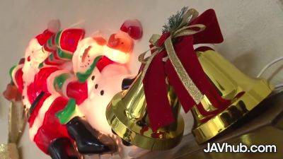 Two Colleagues Received Naughty Gift From Santa Saori Stream - hotmovs.com - Japan