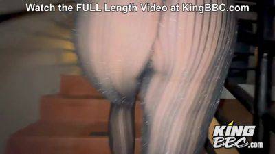 Louie Smalls - Big Booty PAWG Yvonna Carlo wrecked by BBC Louie Smalls at KingBBC - hotmovs.com