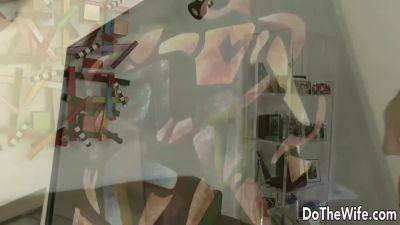 Eric John - Damon Dice - Marie Maccray - Allison Moore - Busty Married MILF Allison Moore Invites a Couple to a Swinger Party - sexu.com - Britain