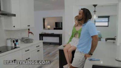 Jay Bangher - Stepmom Naomi Foxxx enjoys a mouthful of cum while her stepdaughter Coco Lovelock enjoys some hot lesbian fun with Jay Bangher - sexu.com