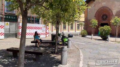 GOTFILLED Sexing all of Sara Diamante's holes - sexu.com - Italy