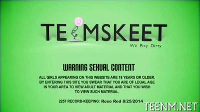 Wild waves of hardcore enjoyment to legal age teenager rose red - sexu.com