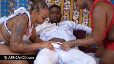 Big Tits Threesome - Busty Black Trio Fucking Hard - xxxfiles.com