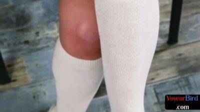 Nympho sophomore voyeuristic peep - hotmovs.com - Britain