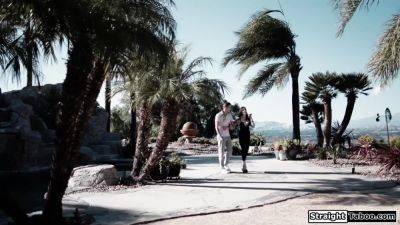 Anna De-Ville - Stepdad and stepson team up to learn Anna de Ville a lesson - hotmovs.com